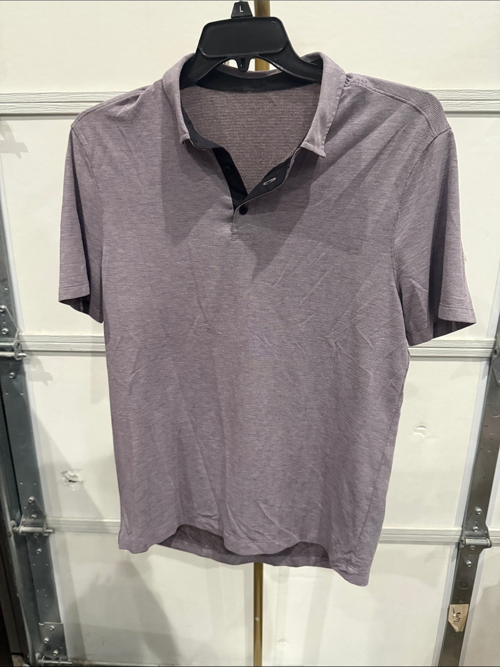 lululemon athletica Men's Short Sleeve Polo in Dusty Lavender